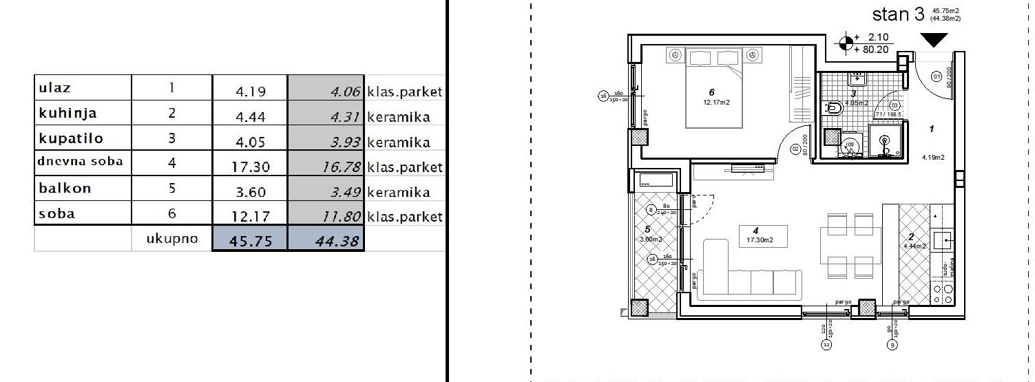 stan NOVI SAD - TELEP - 1040604