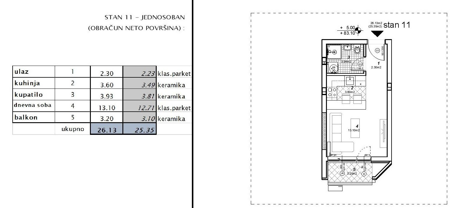 stan NOVI SAD - BULEVAR EVROPE - 1041526