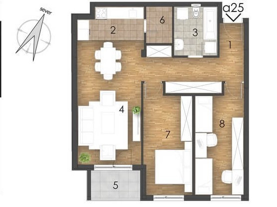 stan NOVI SAD - BULEVAR - 1039789