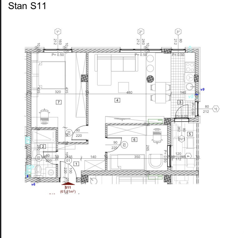 stan NOVI SAD - CENTAR - 1041116