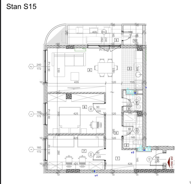 stan NOVI SAD - TELEP - 1040604