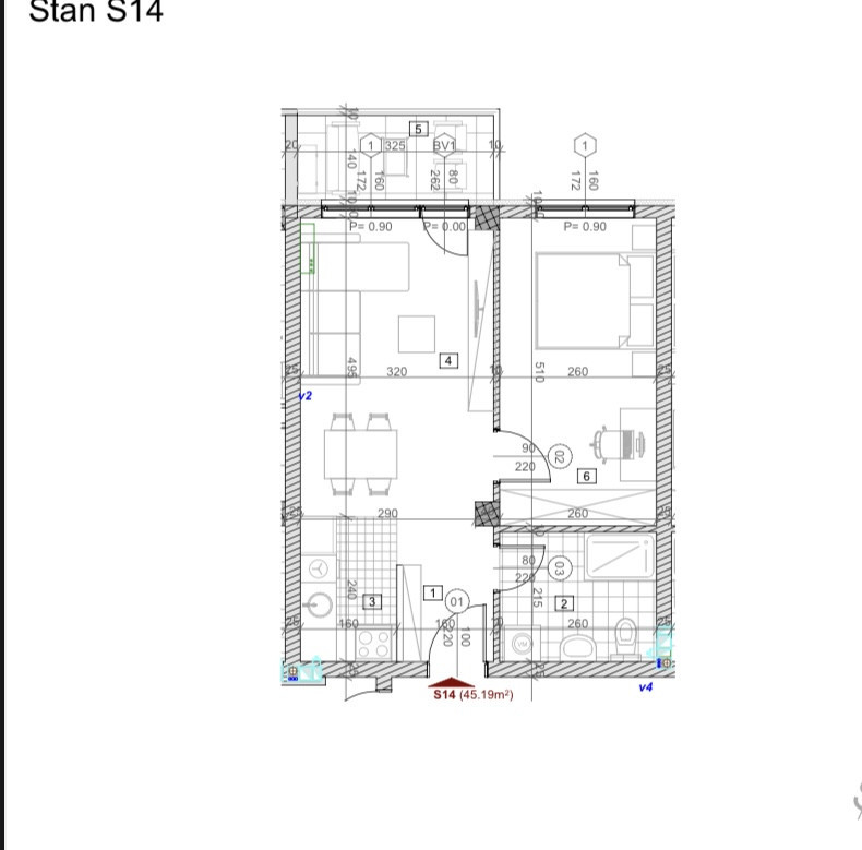 stan NOVI SAD - TELEP - 1040586