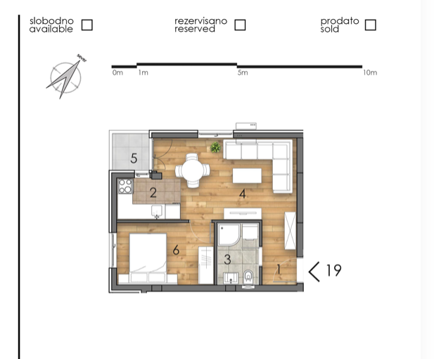 stan NOVI SAD - BULEVAR EVROPE - 1041526