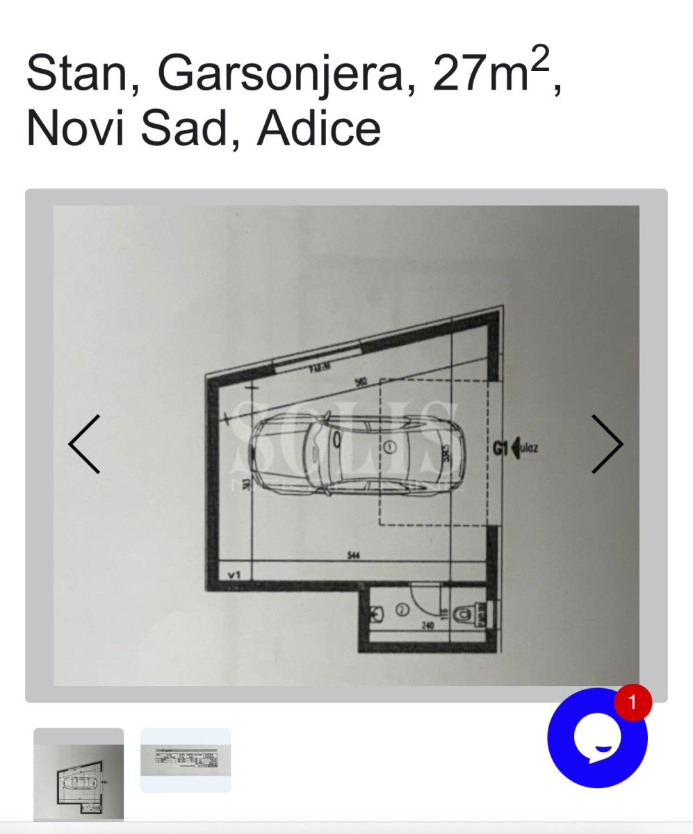 stan NOVI SAD - ADICE - 1040707