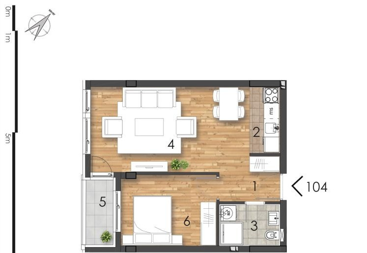 stan NOVI SAD - PODBARA - 1041639