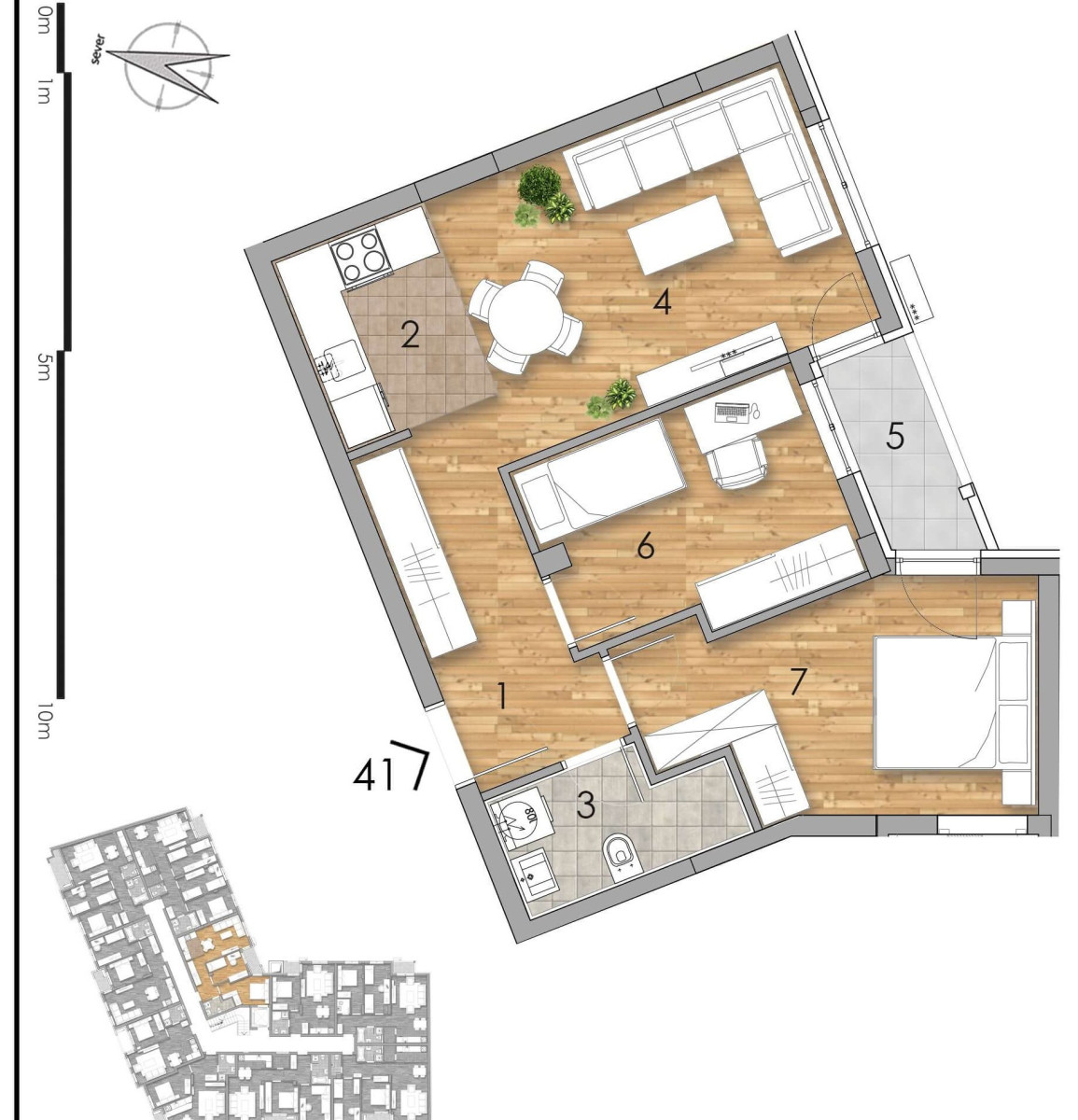 stan NOVI SAD - PODBARA - 1042462