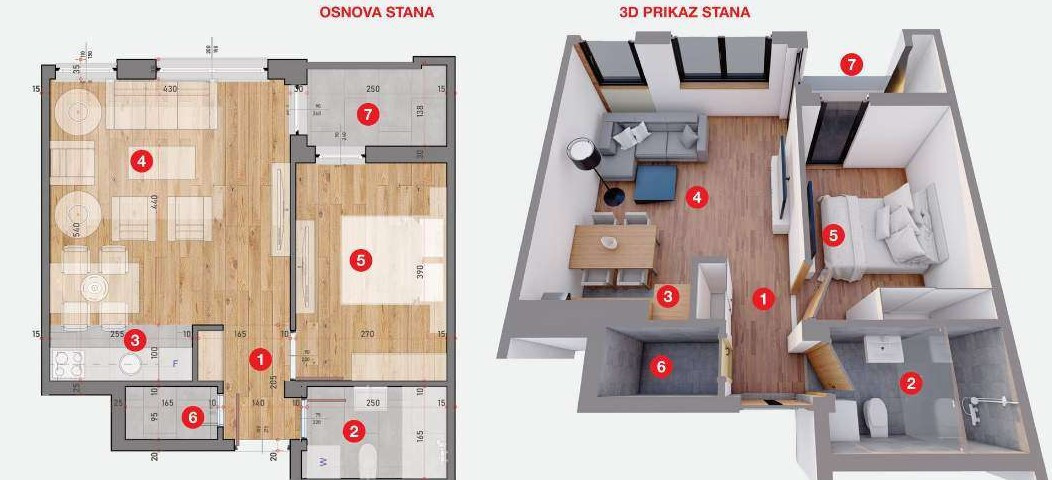 stan NOVI SAD - VETERNIK - 1042558