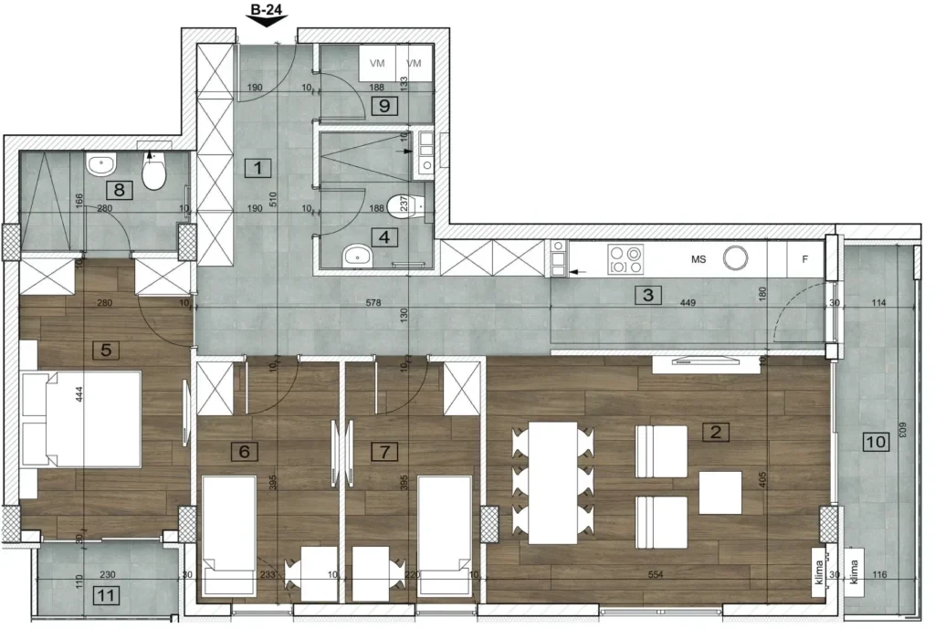 stan NOVI SAD - BULEVAR EVROPE - 1038541