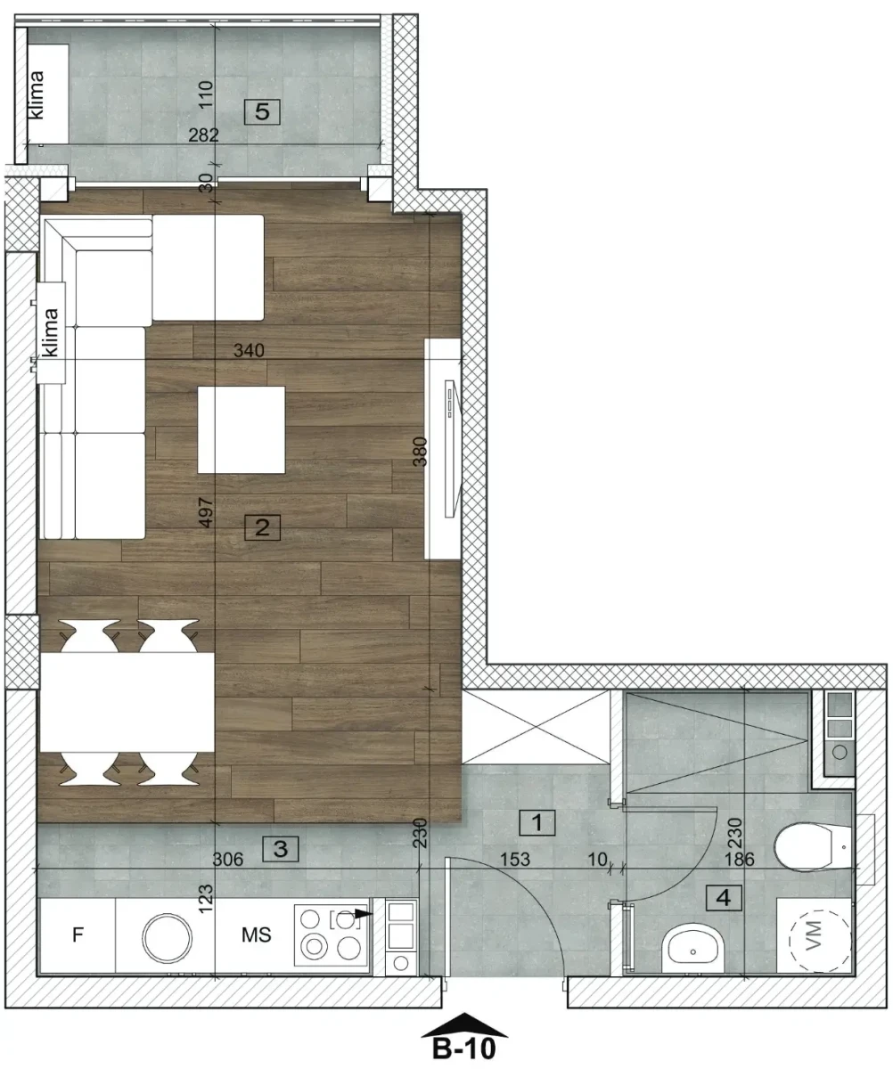 stan NOVI SAD - CENTAR - 1039164