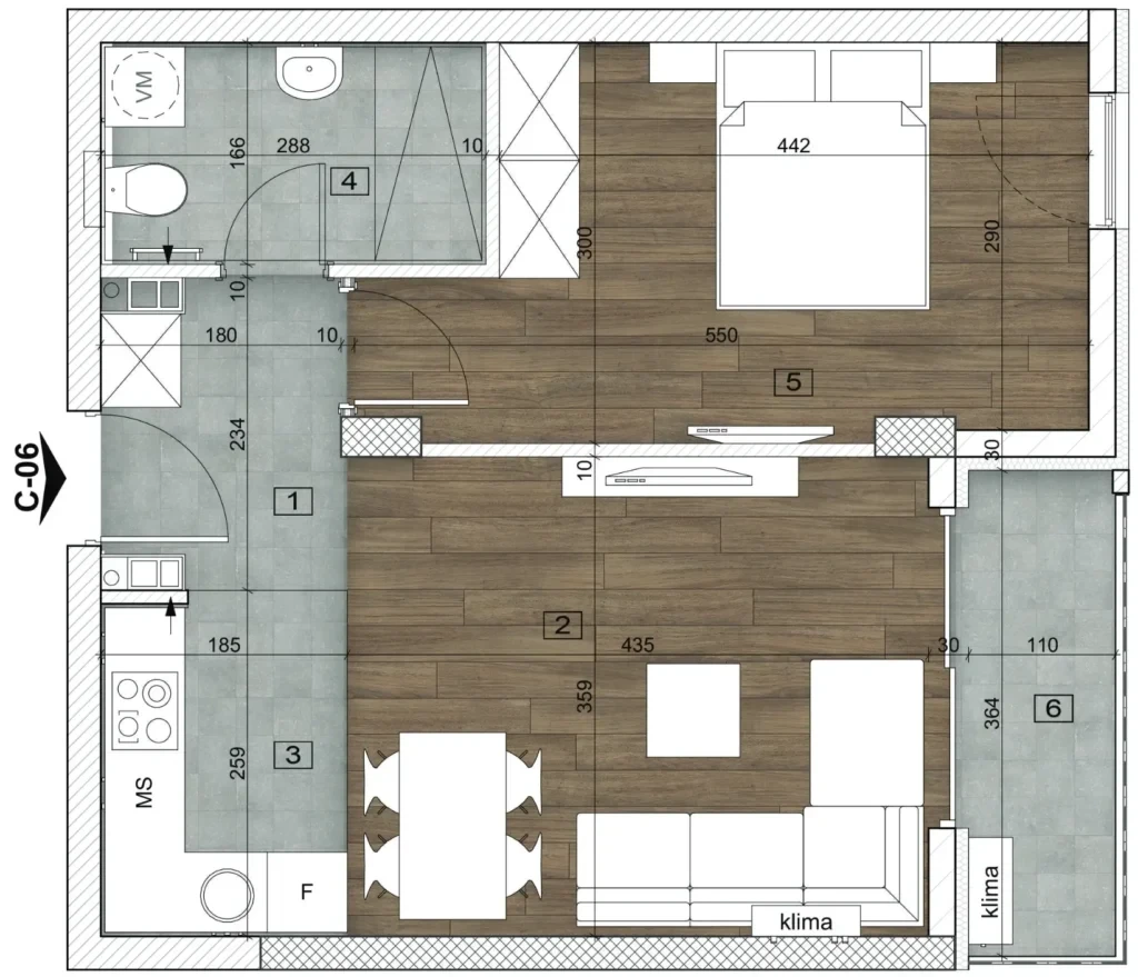 stan NOVI SAD - CENTAR - 1039164