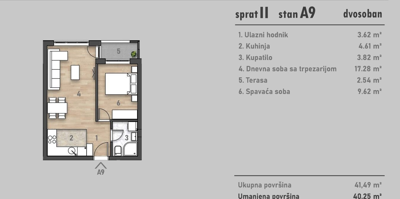 stan NOVI SAD - SOCIJALNO - 1042919