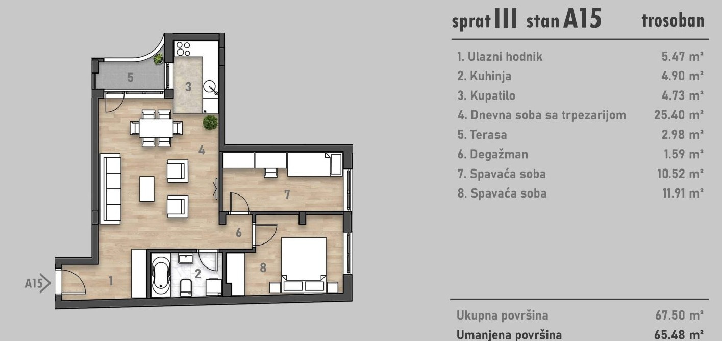 stan NOVI SAD - SOCIJALNO - 1042927