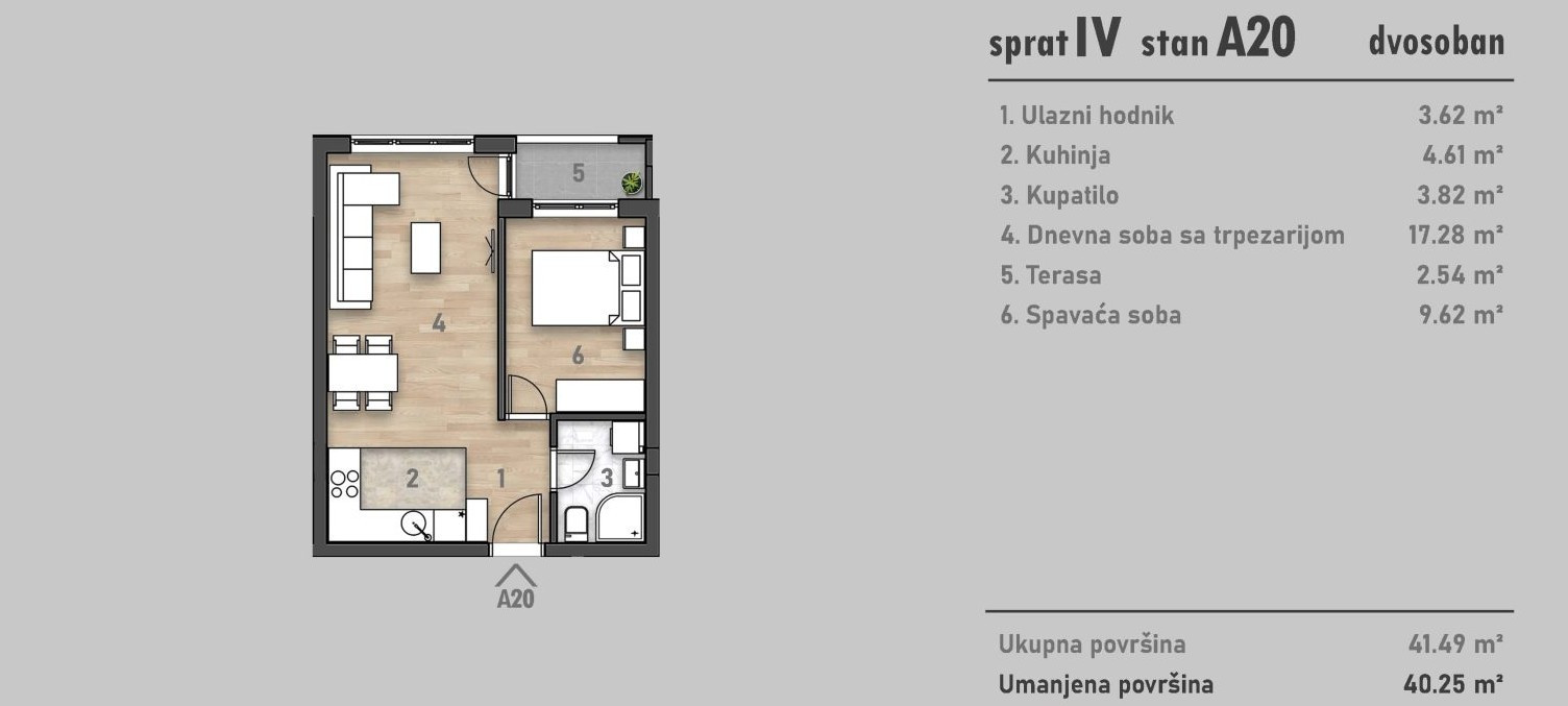 stan NOVI SAD - SOCIJALNO - 1042932