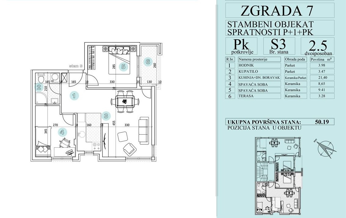 stan NOVI SAD - PETROVARADIN - 1043262