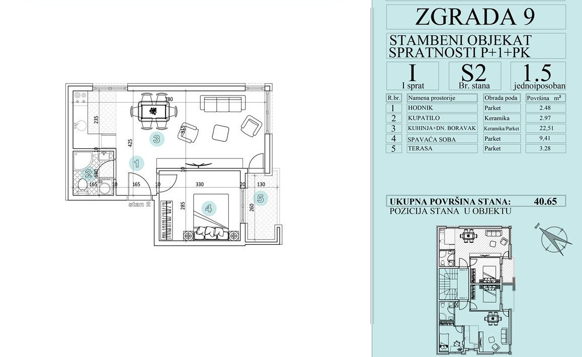 stan NOVI SAD - PETROVARADIN - 1043268