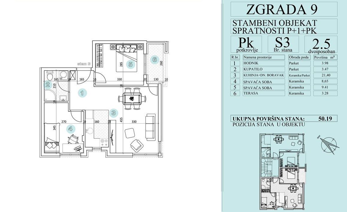 stan NOVI SAD - PETROVARADIN - 1043269