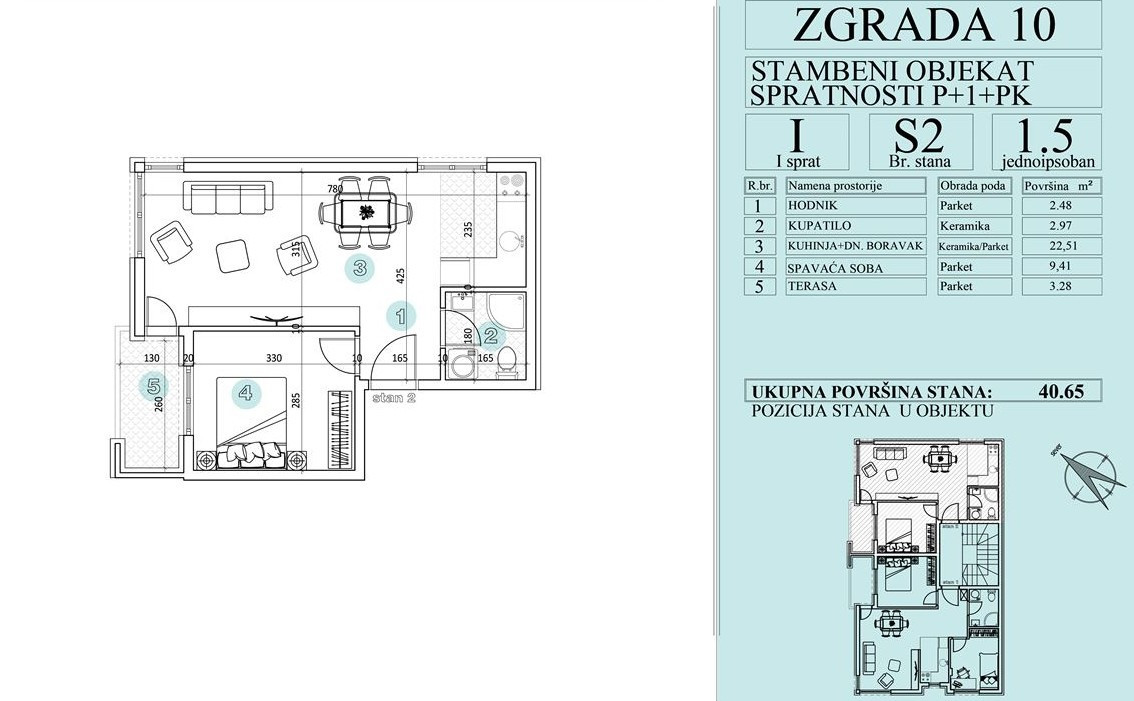 stan NOVI SAD - PETROVARADIN - 1043276