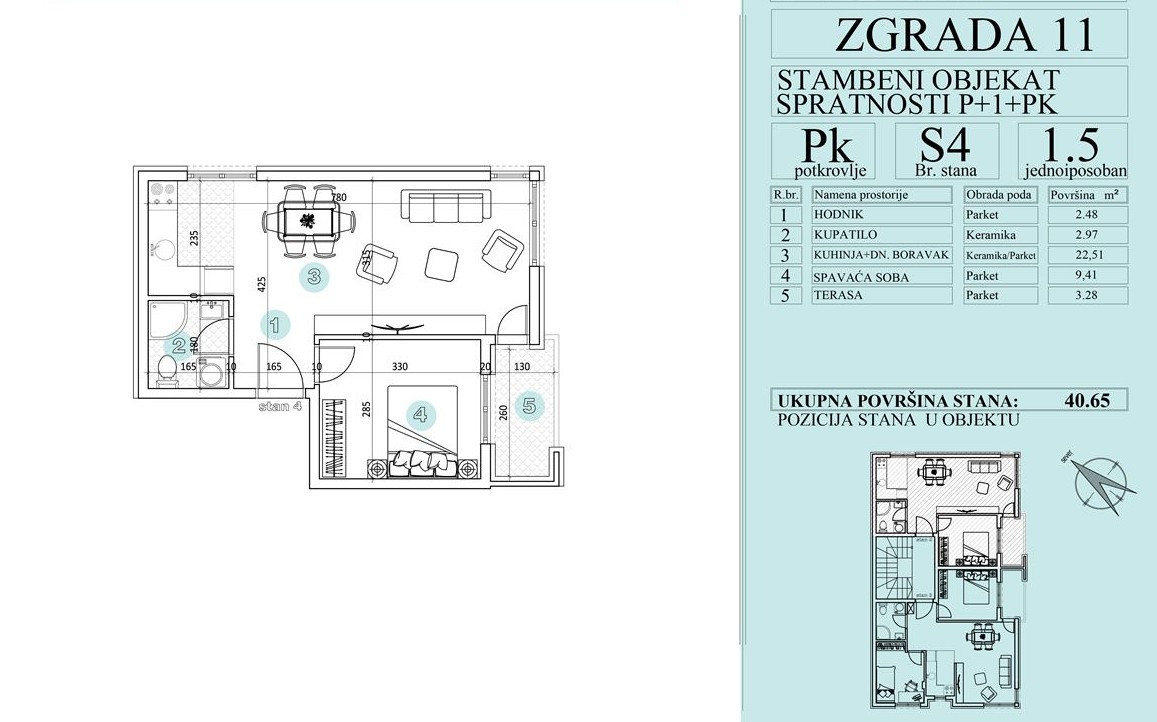 stan NOVI SAD - PETROVARADIN - 1043278