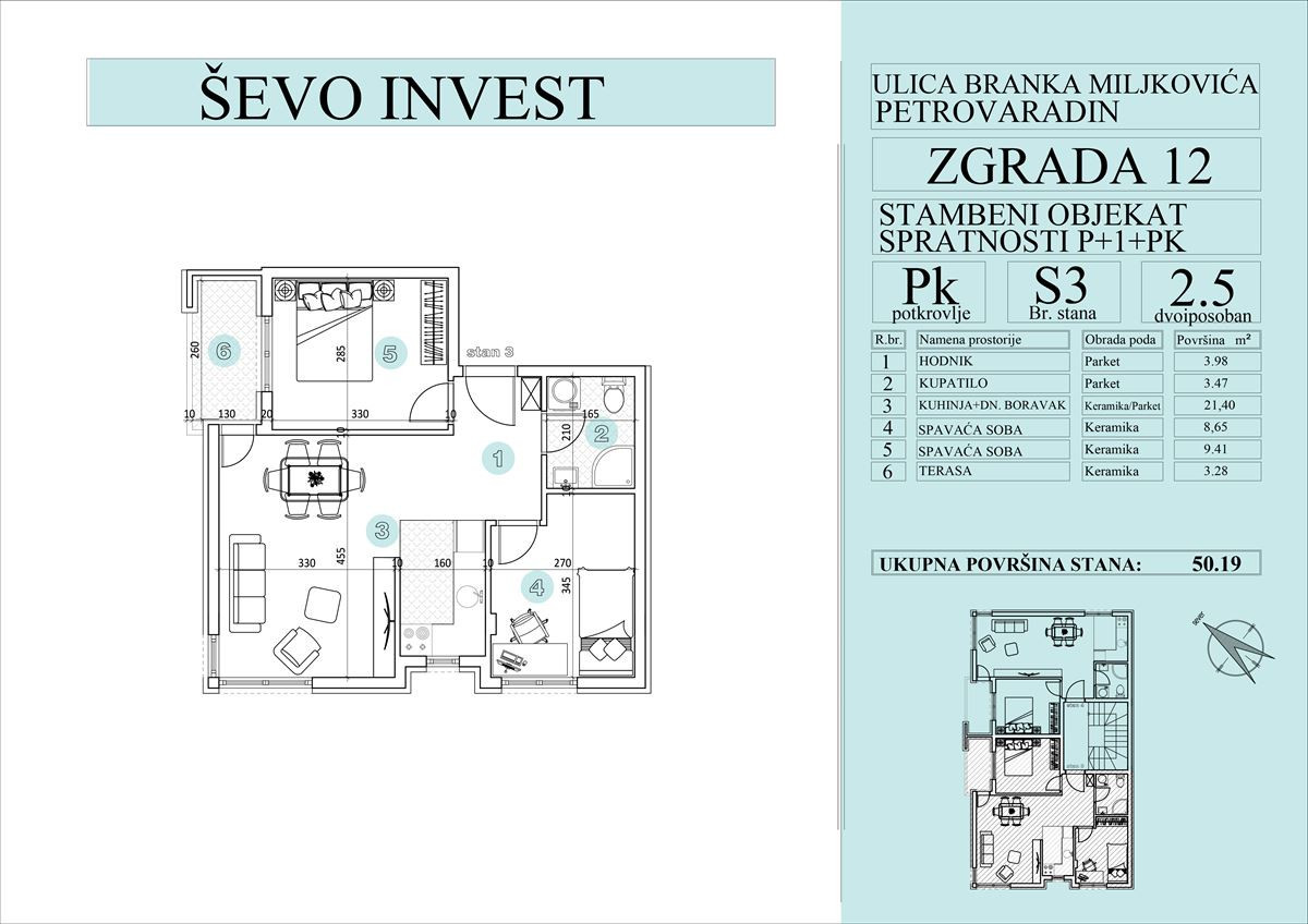 stan NOVI SAD - PETROVARADIN - 1043281